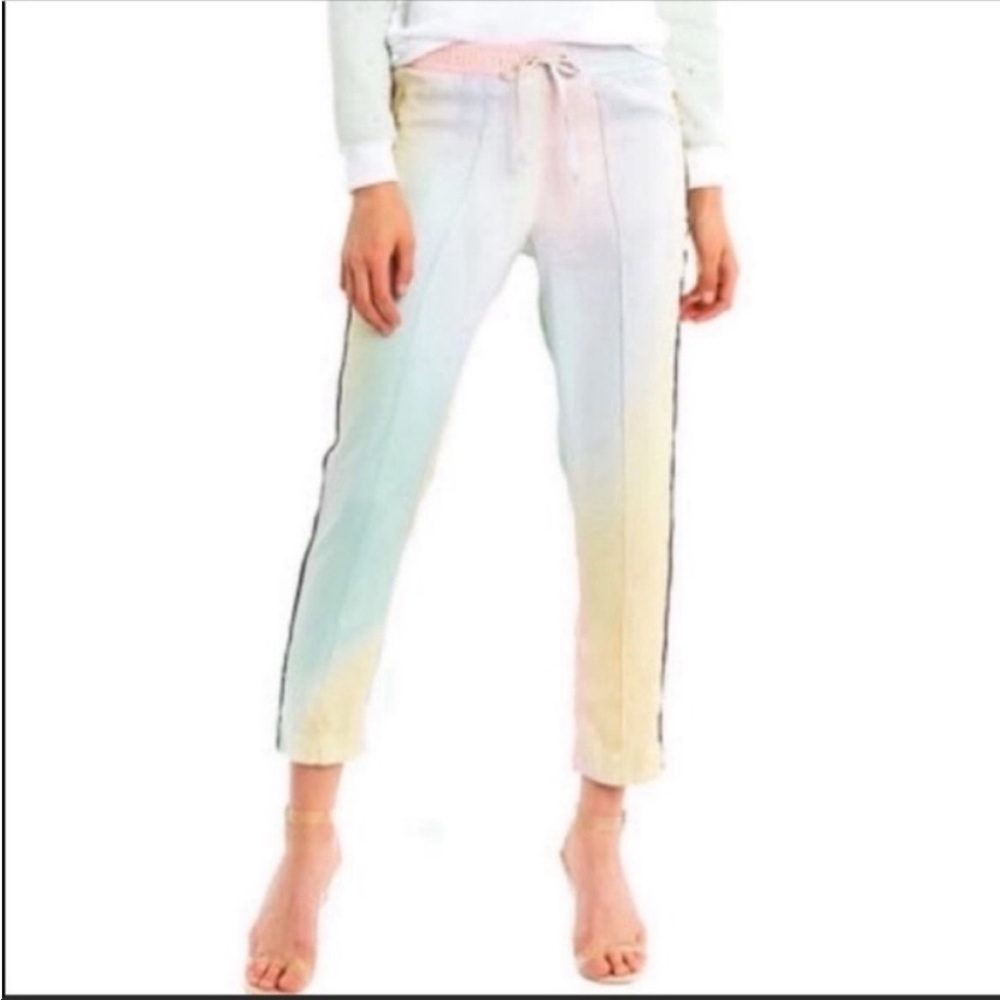 Wildfox Allegra Watercolor Joggers in Watercolor NWT